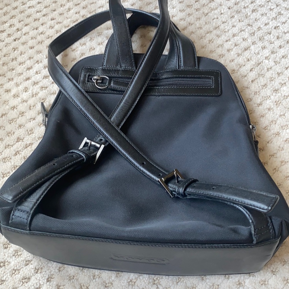 Coach thin book bag purse.